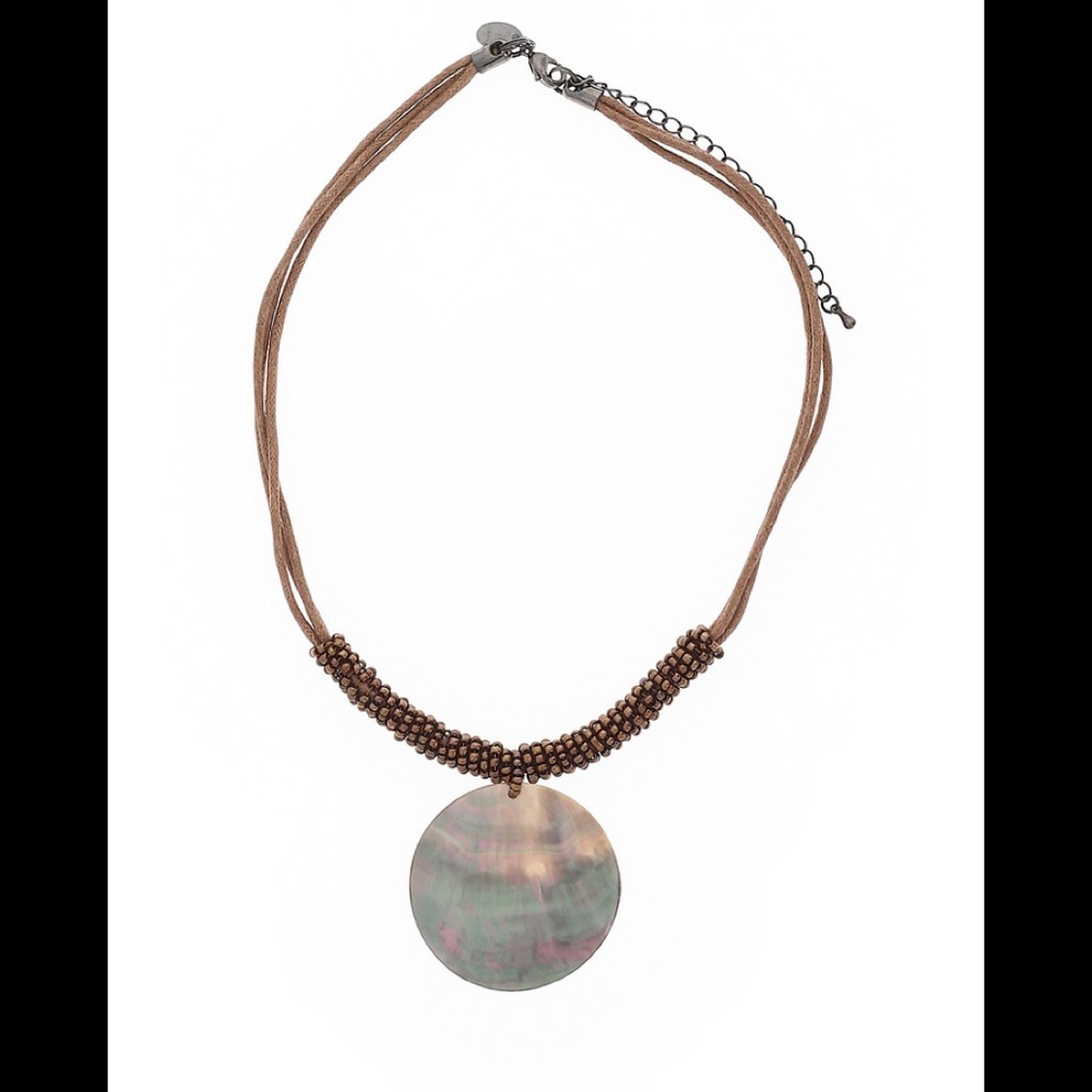 EUC Lia Sophia Harvest Moon Necklace